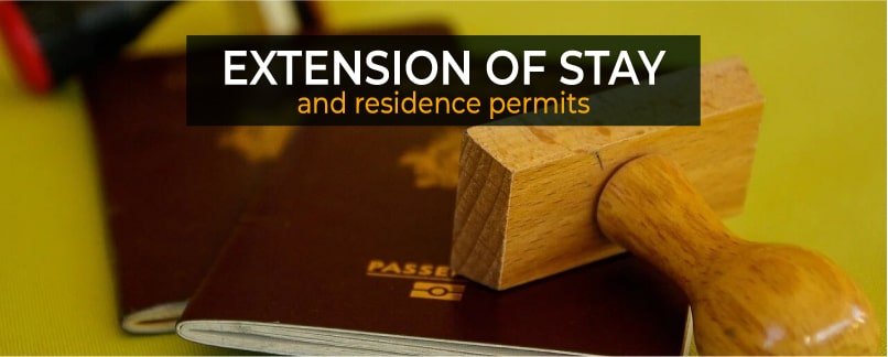 Extension of stay and residence